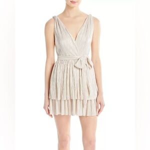 Sabina Musayev Pearl Alma Mini Dress - Small - no belt